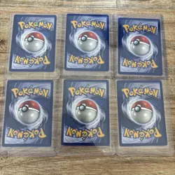 Pokemon 1st EDITION SHADOWLESS Energy Cards #97-102 - 6 Card Lot - NM to Mint! - Image 2