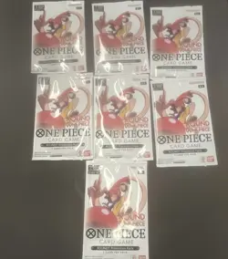 Bandai One Piece Card Game ROUND1 Promotion Pack 7 Sealed Promo Packs English - Image 1