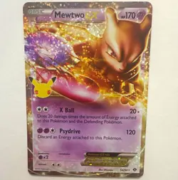 The Pokemon Company Mewtwo EX 54/99 Celebrations Classic Collection Holo ENG - Image 1