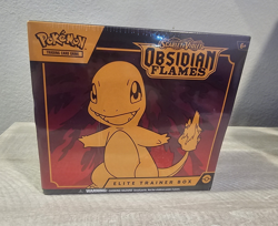 Pokemon TCG Obsidian Flames Elite Trainer Box Sealed Charmander - Image 1