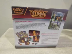 Pokemon TCG Obsidian Flames Elite Trainer Box Sealed Charmander - Image 4