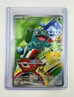 Bulbasaur 037 MEP Mega Evolution Common Full Art Holo Eng HP 80 (2026) - Image 1