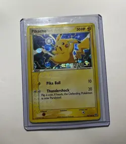 Pikachu 60/106 Ex Emerald Reverse 2005 Stamped Holo - Image 1