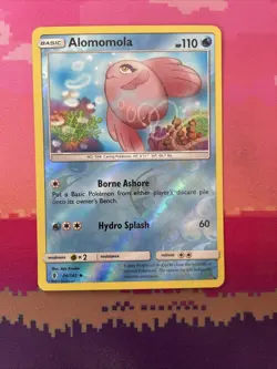 Pokemon Card Alomomola Guardians Rising Reverse Holo Uncommon 36/145 Near Mint - Image 1