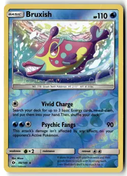 Pokemon Card Bruxish LP SV01: Scarlet & Violet Base Set Reverse Holo 051/198 - Image 1