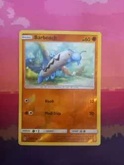 Pokemon card Barboach 70/145 Reverse Holo Guardians Rising Near Mint - Image 1