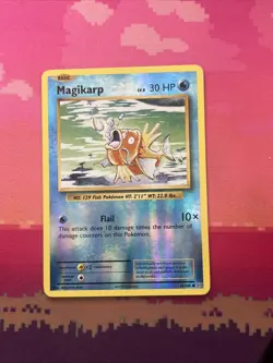 Pokemon Card Magikarp Evolutions Reverse Holo 33/108 Near Mint - Image 1