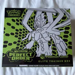 Pokemon TCG Pokemon Center Elite Trainer Box Mega Evolution: Perfect Order 60 - Image 1