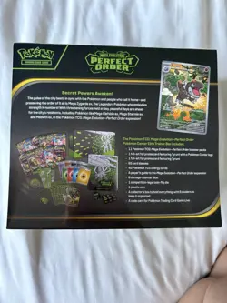 Pokemon TCG Pokemon Center Elite Trainer Box Mega Evolution: Perfect Order 60 - Image 3