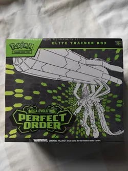 Mega Evolution Perfect Order Pokemon TCG Elite Trainer Box ETB New & Sealed - Image 1