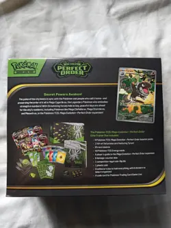 Mega Evolution Perfect Order Pokemon TCG Elite Trainer Box ETB New & Sealed - Image 2