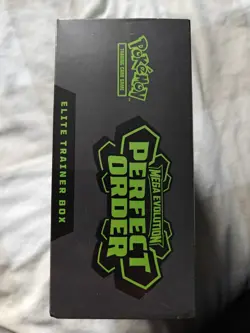 Mega Evolution Perfect Order Pokemon TCG Elite Trainer Box ETB New & Sealed - Image 3