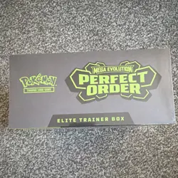 Pokemon TCG Mega Evolution Perfect Order Elite Trainer Box Booster Promo - Image 5
