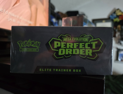 Pokemon TCG Mega Evolution: Perfect Order Elite Trainer Box Tyrunt + Free Sleeve - Image 2