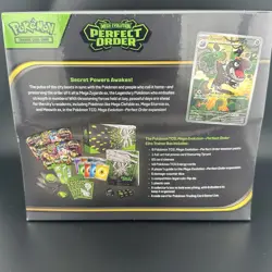 Pokemon TCG Mega Evolution: Perfect Order Elite Trainer Box (Damaged side) - Image 2