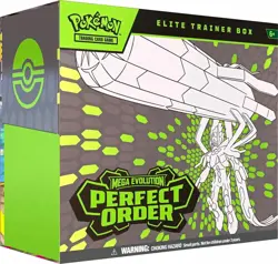Pokemon TCG Elite Trainer Box Mega Evolution Perfect Order - Image 1