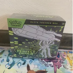 Pokemon TCG Mega Evolution—Perfect Order Elite Trainer Box Iron Valiant English - Image 1