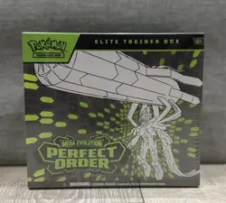 Pokemon TCG Mega Evolution Perfect Order Elite Trainer Box English - Image 1