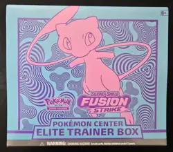 Pokemon Center Exclusive SWSH Fusion Strike Elite Trainer Box New Factory Sealed - Image 1