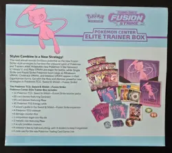 Pokemon Center Exclusive SWSH Fusion Strike Elite Trainer Box New Factory Sealed - Image 2