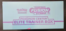 Pokemon Center Exclusive SWSH Fusion Strike Elite Trainer Box New Factory Sealed - Image 3