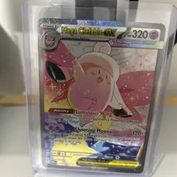 Mega Clefable EX 119/088 Holo Special Illustration Rare Pokemon Card Near Mint - Image 3
