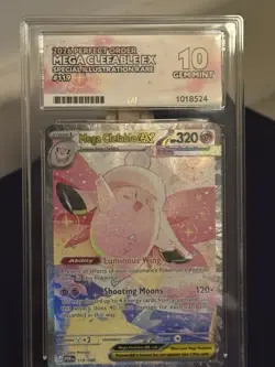 Pokemon TCG Mega Clefable Ex 119/088 Special Illustration Rare ACE 10 GEM MINT - Image 1