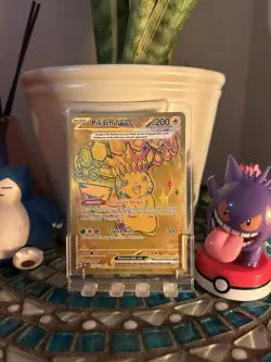 Pokemon Pikachu EX Hyper Rare Sv: Prismatic Evolutions Full Art Holo 179/131 - Image 1