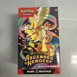 Pokemon TCG: Ascended Heroes Factory Sealed Booster Bundle Box - Image 1
