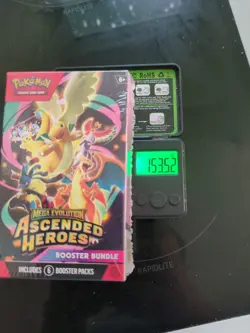 HEAVY 153.52g Pokemon TCG Ascended Heroes Booster Bundle, New & Sealed - Image 1