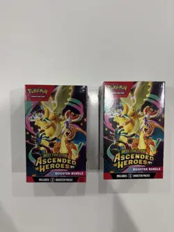Pokemon TCG Ascended Heroes Booster Bundle Sealed Lot of (2) - Image 1