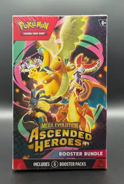 Pokemon TCG Mega Evolution Ascended Heroes Booster Bundle Sealed - Image 1