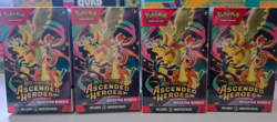 Pokemon TCG Mega Evolution Ascended Heroes Booster Bundle Sealed x4 - Image 1