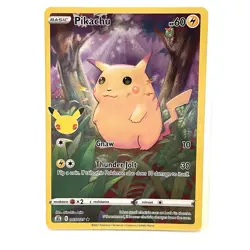 Pokemon Celebrations Pikachu 005/025 Full Art Holo - NM / Pack Fresh - Image 1