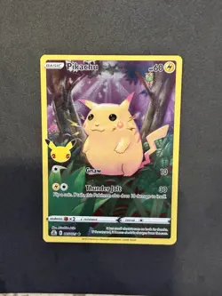 Pokemon Celebrations #005/025 Pikachu Holo - Image 1