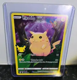 STAMPED PIKACHU PROMO! 2021 Pokemon TCG CELEBRATIONS HOLO RARE(005/025) 👌MINT! - Image 2