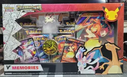 Pokemon Celebrations GameStop Exclusive V Memories Collection Box SEALED - Image 1