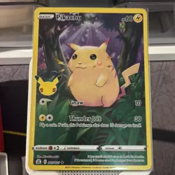 Pokemon TCG Celebrations Pikachu 005/025 Holo Rare Basic - Image 1