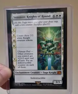 Summon: Knights Of Round - Magic: The Gathering - Final Fantasy M0036 Non Foil - Image 1