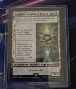 Summon: Knights Of Round - Magic: The Gathering - Final Fantasy M0036 Non Foil - Image 2