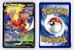 Pokemon Blaziken V (Ultra Rare) #TG14 Silver Tempest - Image 3