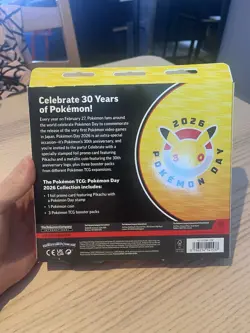 Pokemon Day 2026 Collection Box New Sealed - Image 2
