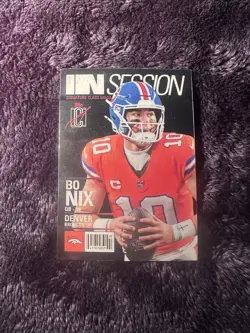 2025 Topps Signature Class - In Session Bo Nix #IS-7 - Image 1
