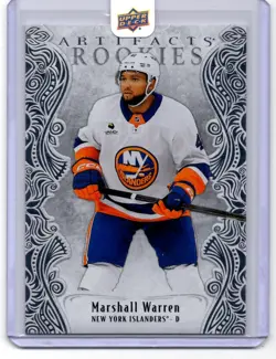 2025-26 Upper Deck Artifacts Rookies Marshall Warren Rookie 304/999 New York - Image 1