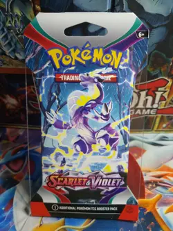 Scarlet & Violet Blister Pack Miraidon Art Pokemon - Image 1