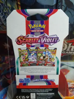 Scarlet & Violet Blister Pack Miraidon Art Pokemon - Image 2