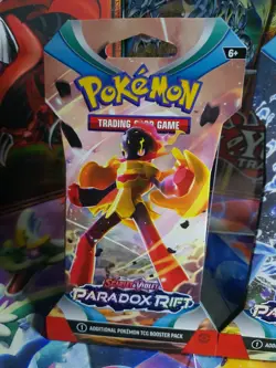 Pokemon Paradox Rift Blister Pack All 4 Art Sealed (4 Booster Packs) - Image 2
