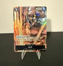 One Piece Jack OP08-084 Two Legends SR Alt Art Parallel Foil EN - Image 1