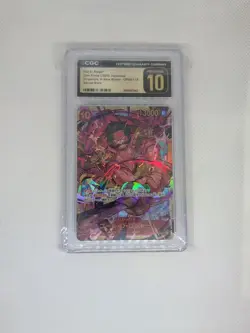 CGC Col D. Roger One Piece 2024 Japanese Emperors In New World OP-09 Pristine 10 - Image 1