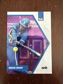 Onit Athlete 2026 Megan Grant B-8 UCLA Bruins Softball Card Parallel/Variety - Image 1